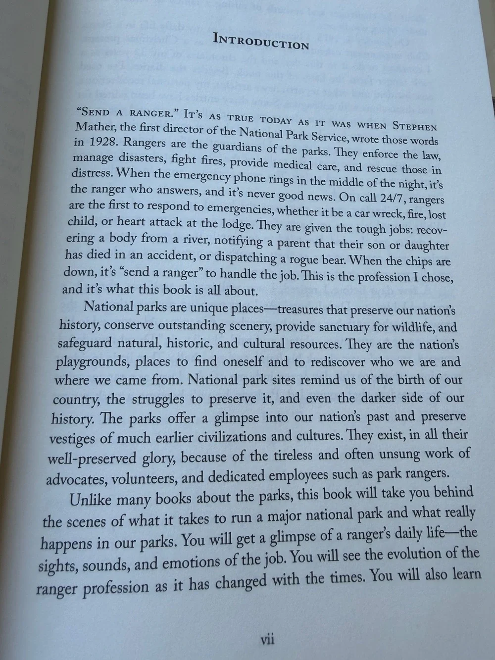 Softcover Book Send a Ranger My Life Serving the National Parks by Tom Habecker